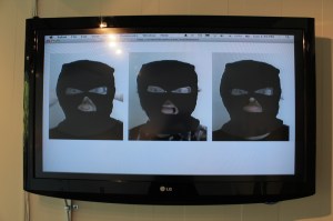 Michelle Ramin 'Mask Booth' [multi-media, 2012]