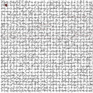 Mystic writing pad 2 [drawing, 297mm x 297mm] incorporates ‘Since Jerusalem’ by Stephen J. Williams.