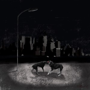 Debate [20180725 drawing, 179x179mm]