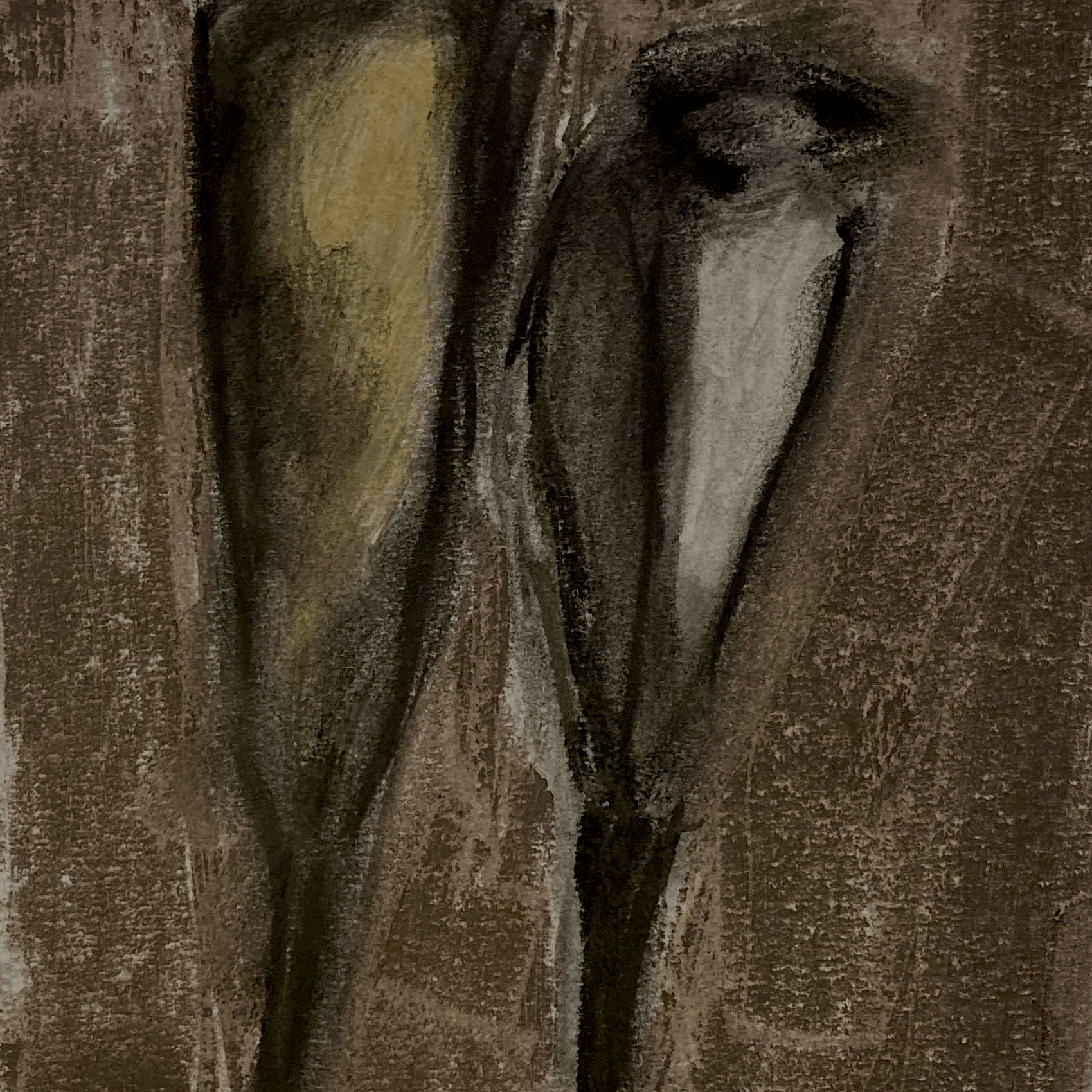 Resting place (charcoal, 20220418) Stephen J. Williams