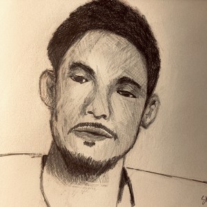 Ryota (pencil,20220512) Stephen J. Williams
