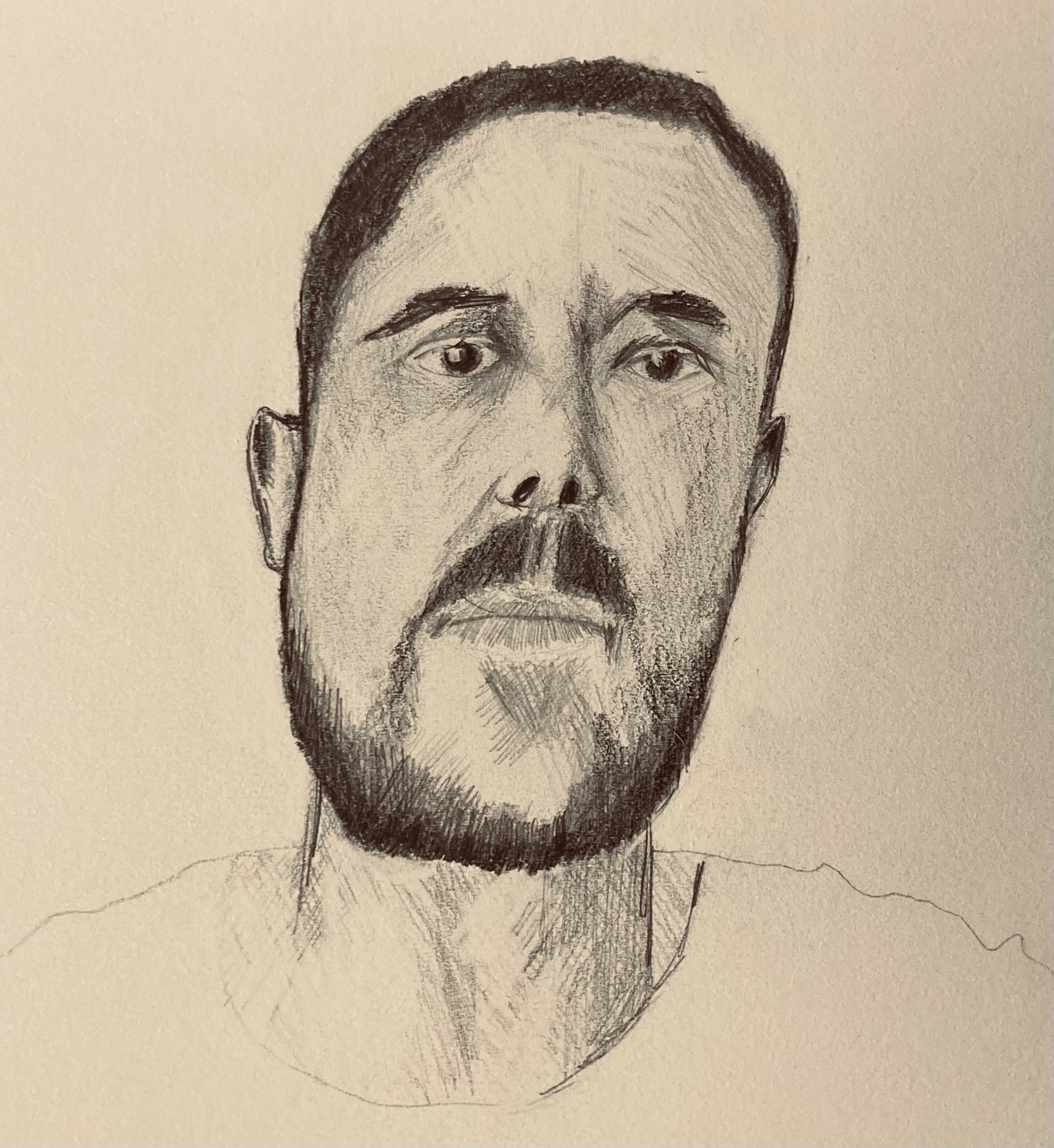 RH (pencil, 20220511) Stephen J. Williams