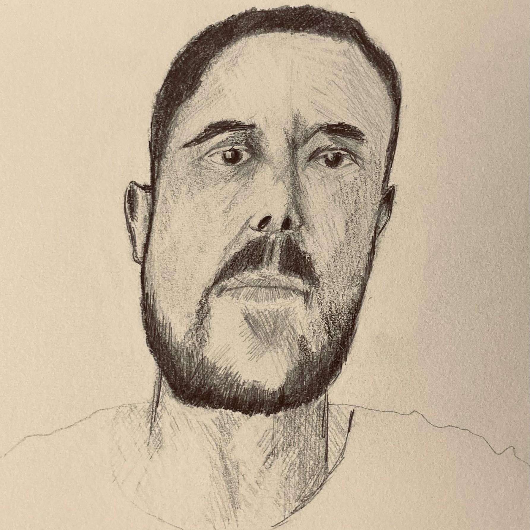 RH (pencil, 20220511) Stephen J. Williams