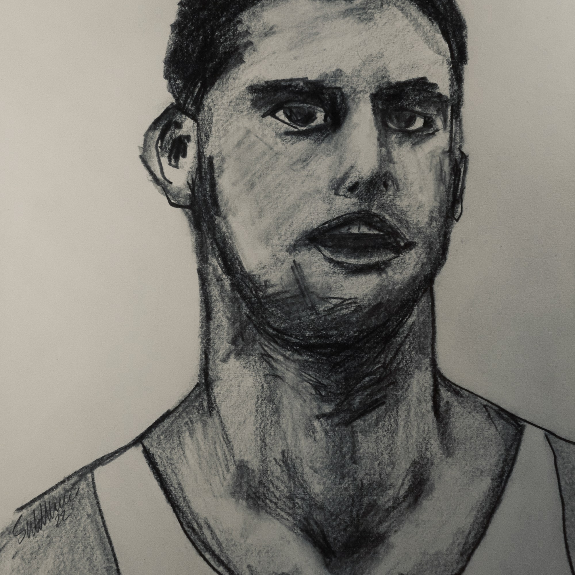 Pietro (pencil and graphite, 20220723) Stephen J. Williams