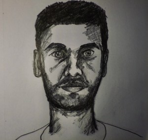 Dani (pencil, 20220816) Stephen J. Williams