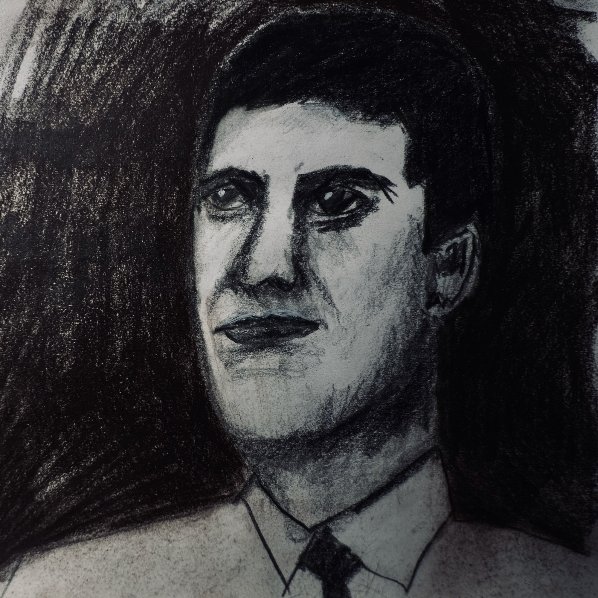 Denouement (charcoal, 20220805) Stephen J. Williams