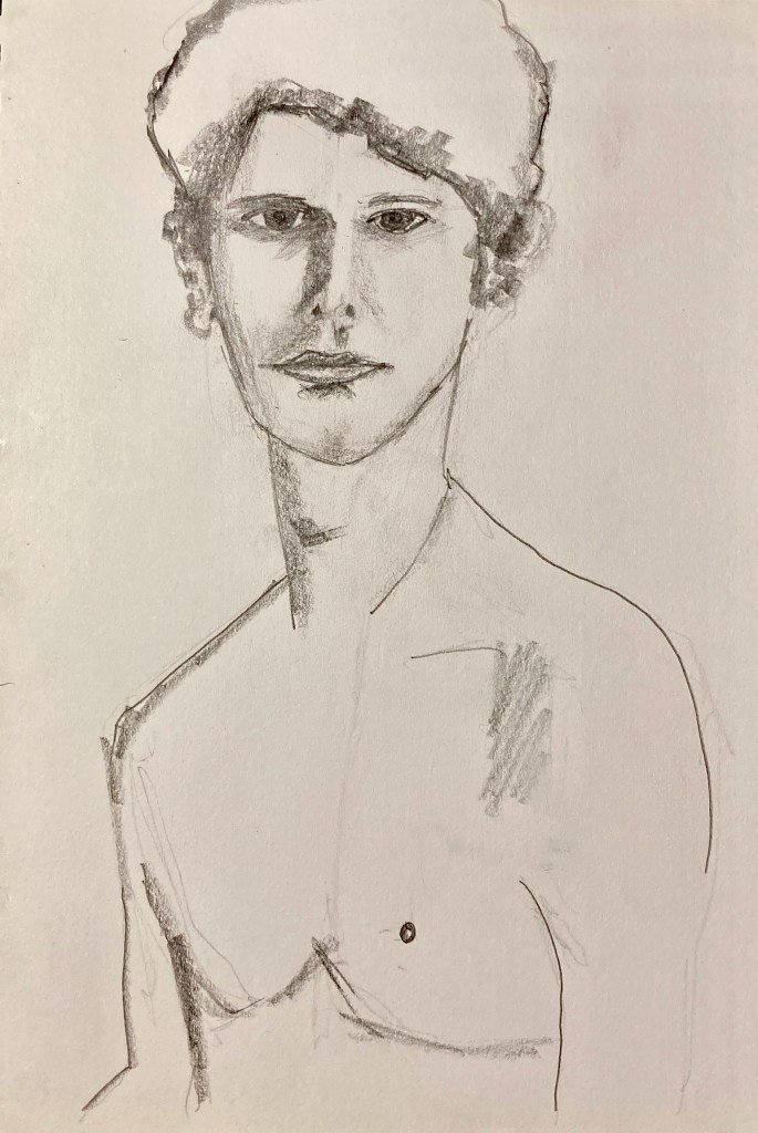 Youth (pencil, 202209017) Stephen J. Williams