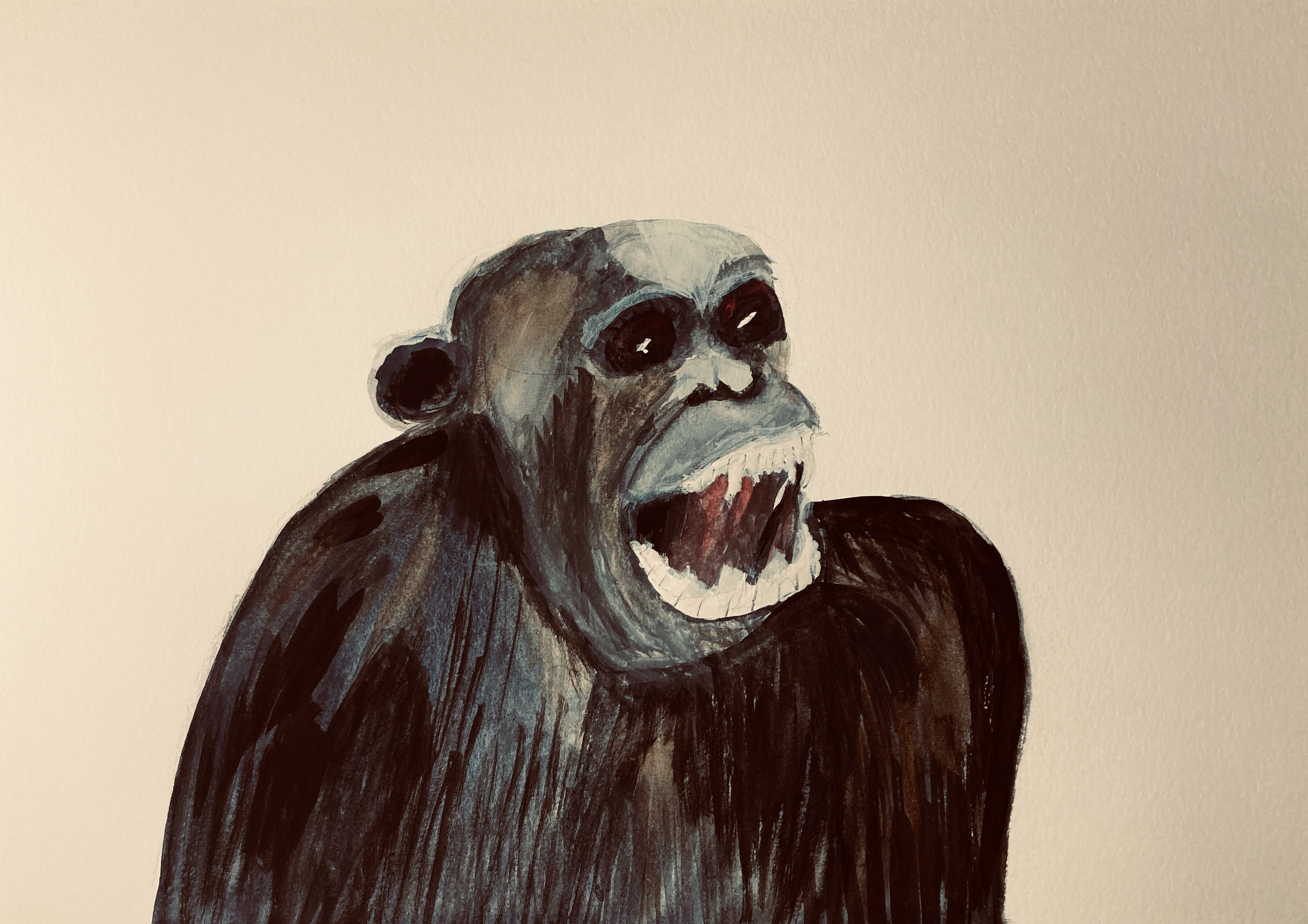 Response (watercolor, 20230202) Stephen J. Williams