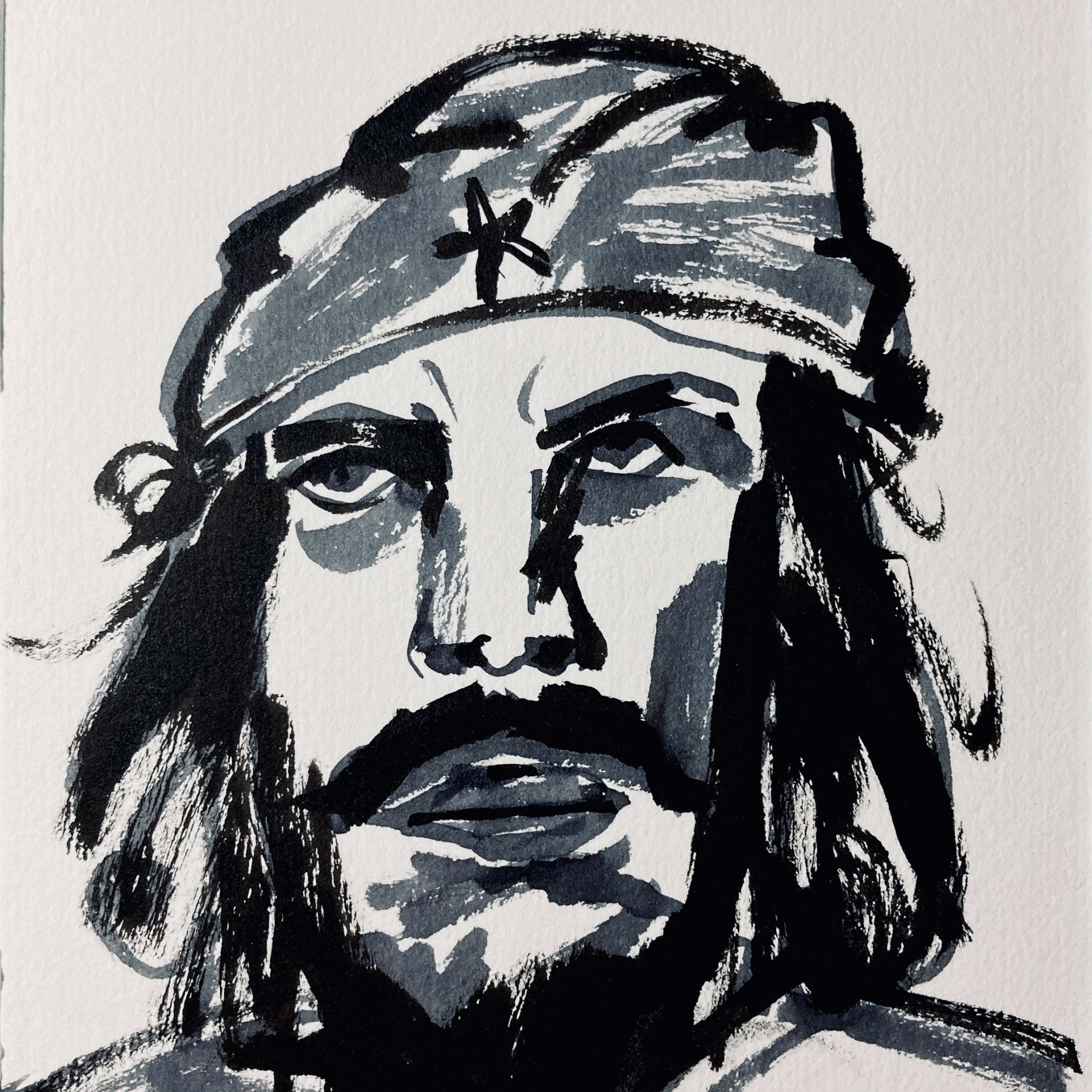 Ernesto angry (ink, 20240623) Stephen J. Williams