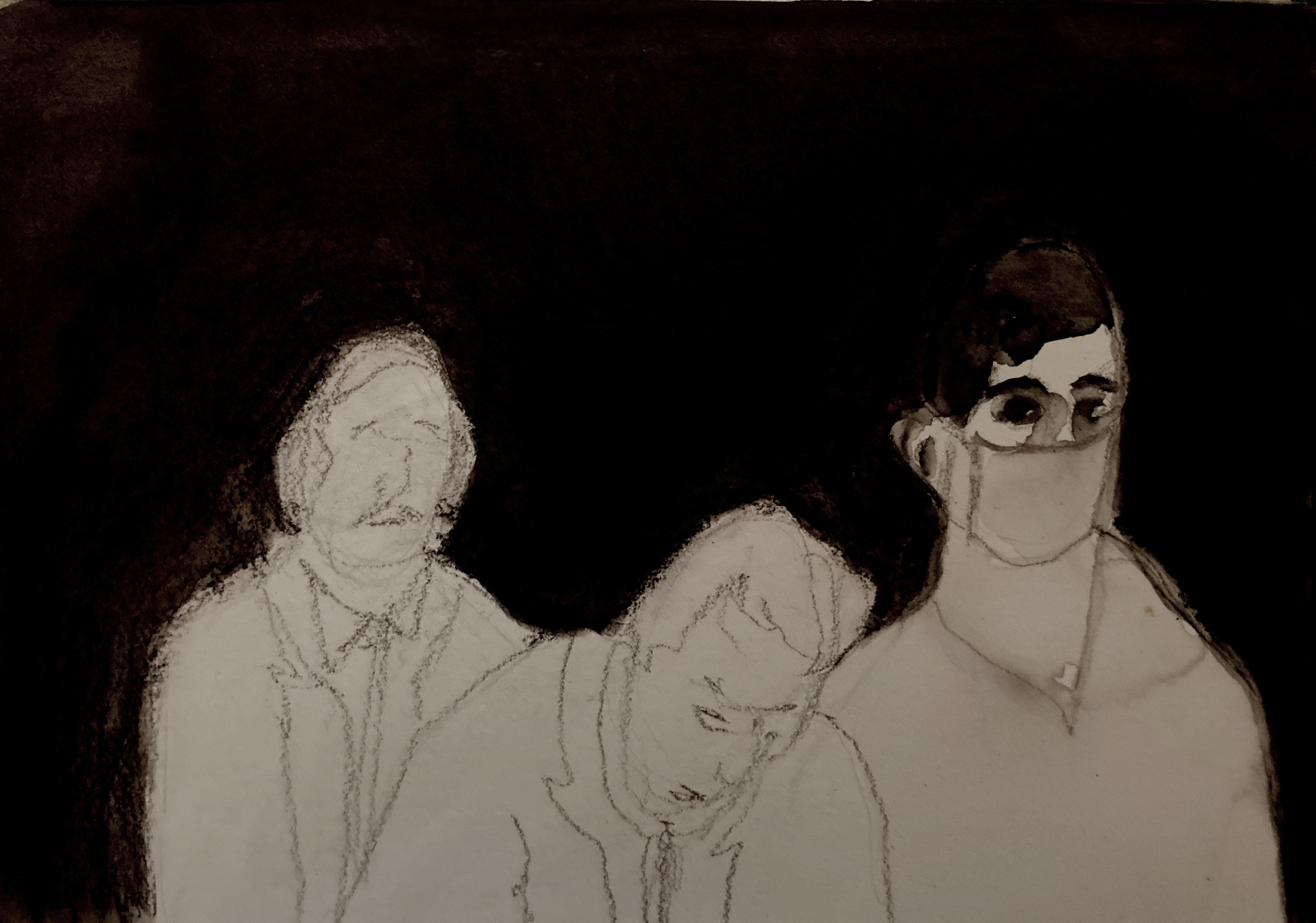 Defendant (watercolor, 20240727) Stephen J. Williams