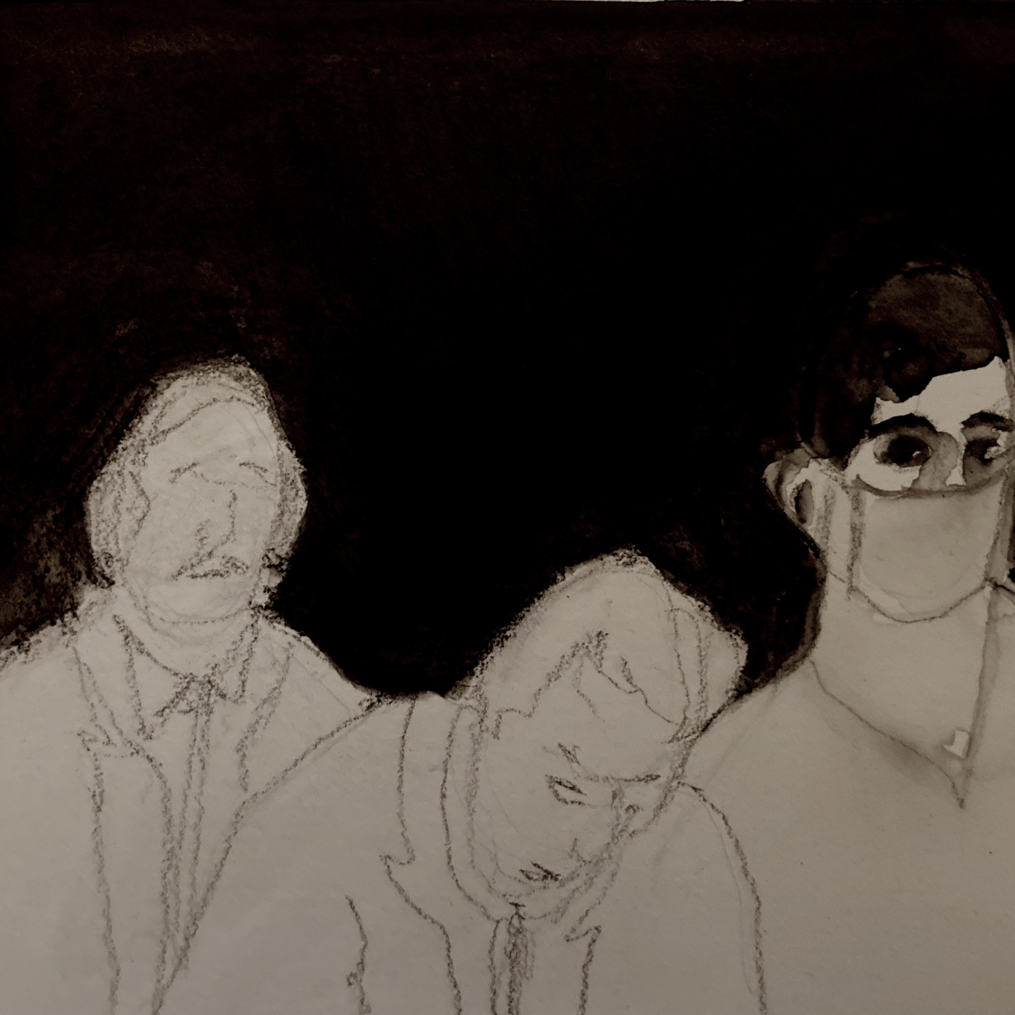 Defendant (watercolor, 20240727) Stephen J. Williams