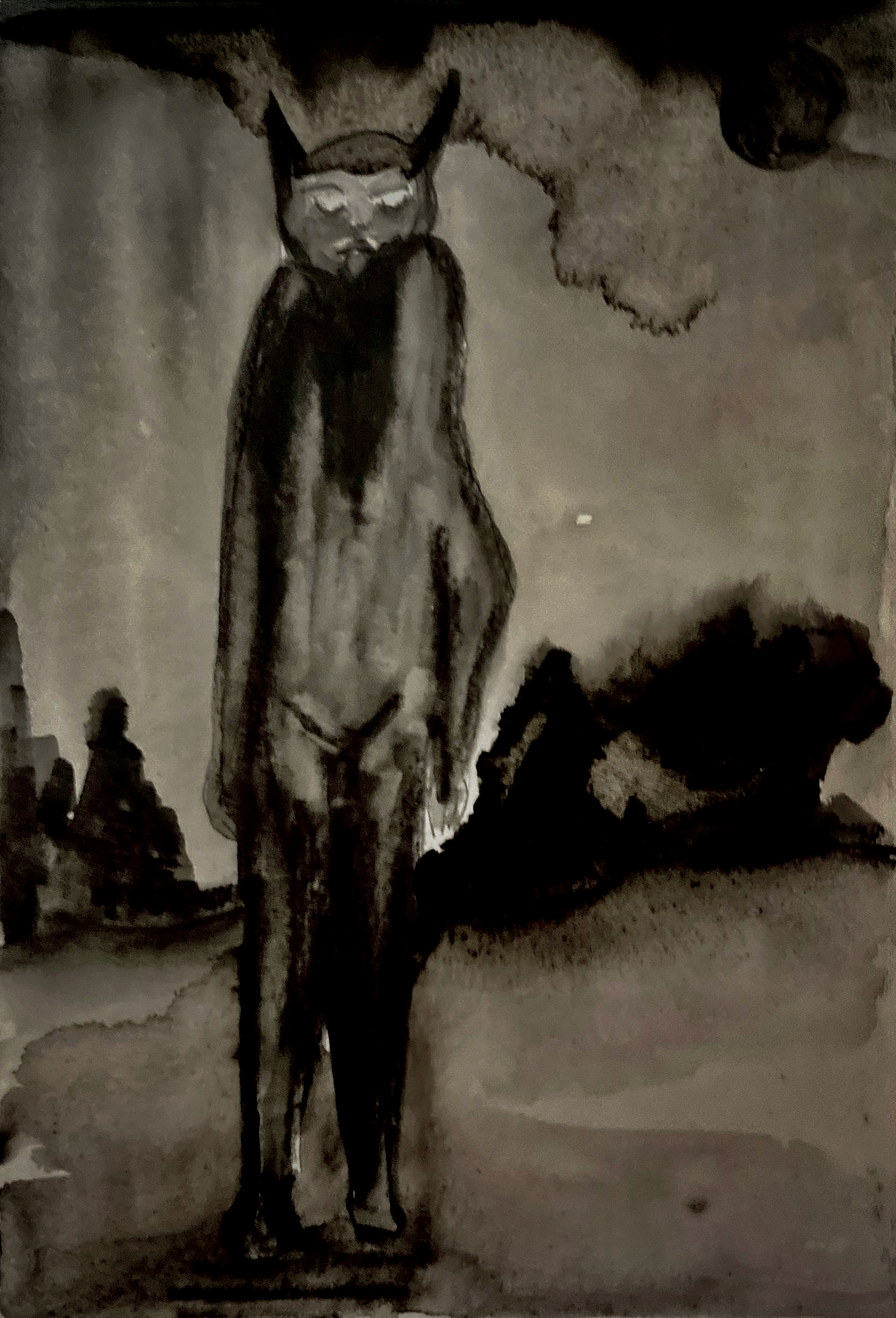 Costume (watercolor, 20240806) Stephen J. Williams